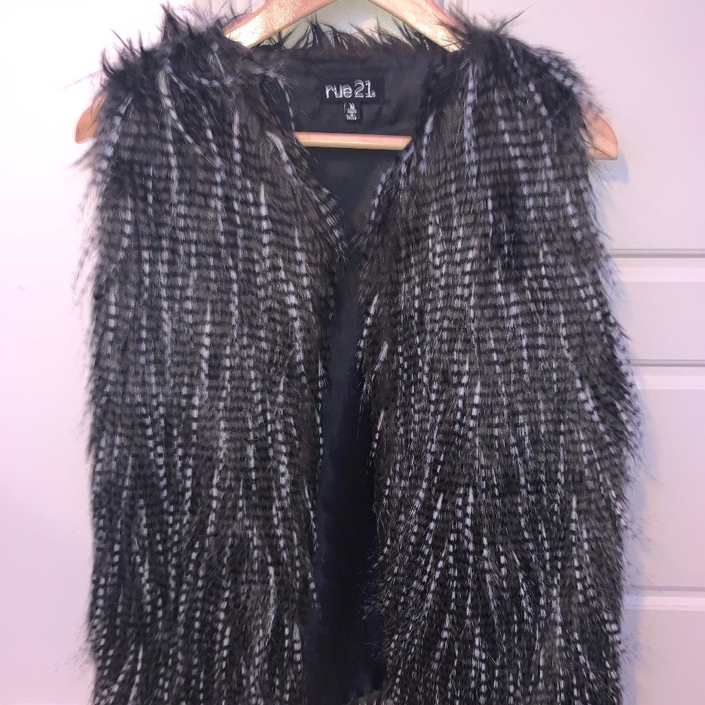 Rue 21 Furry Vest